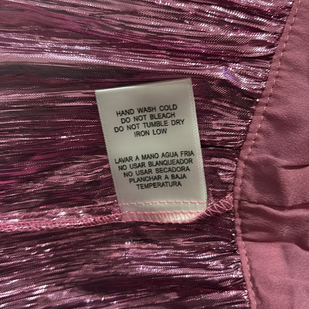 Avara Pink Bow Top SZ XL NWOT - Picture 6 of 6